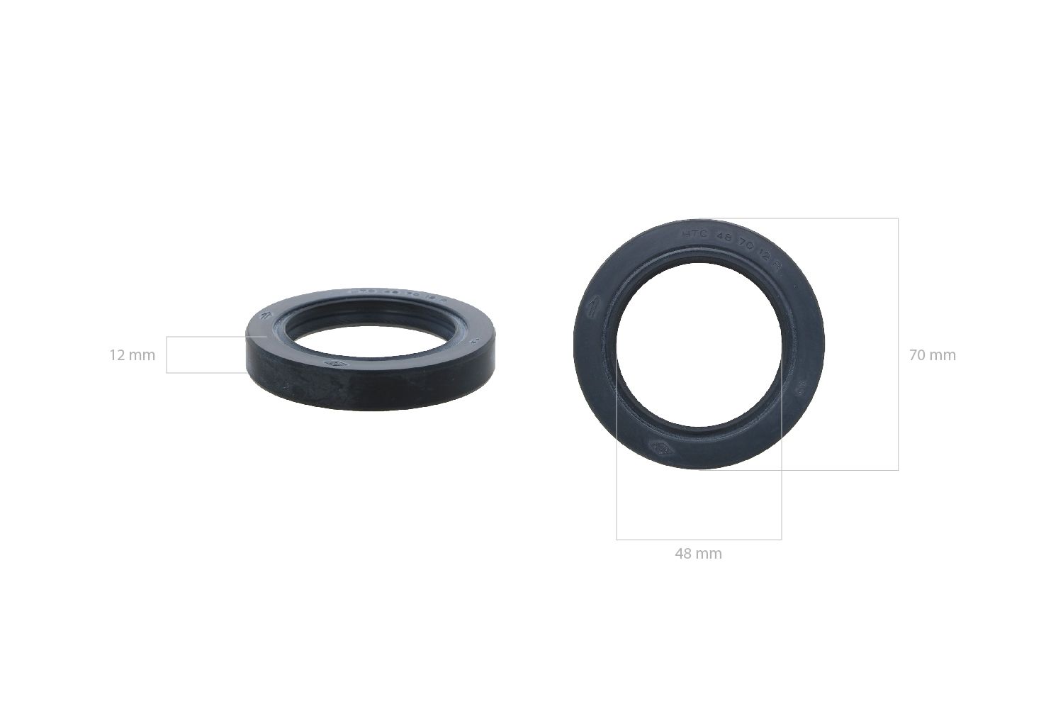 Cigüeñal Réten (delantero) Mitsubishi K2B, K2C, KE55, KE70, KE75, KE80, KE85, KE95, KE130, KE135, Iseki TX