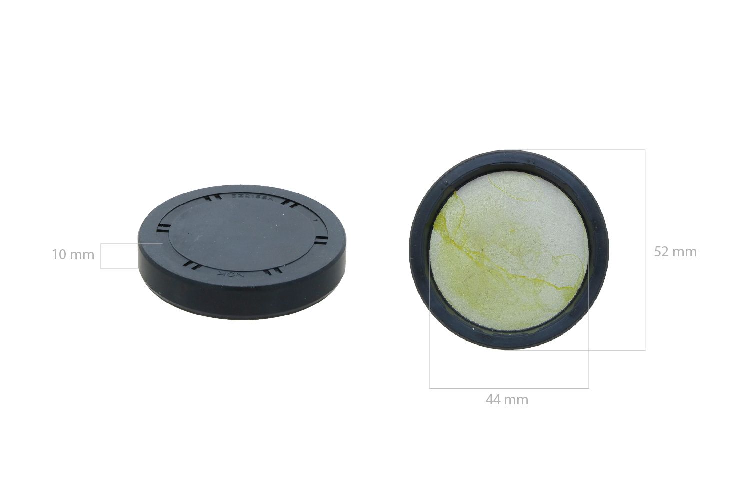 Tapa de la carcasa del eje Iseki Sial, TF, TM, SF, TH, 52mm