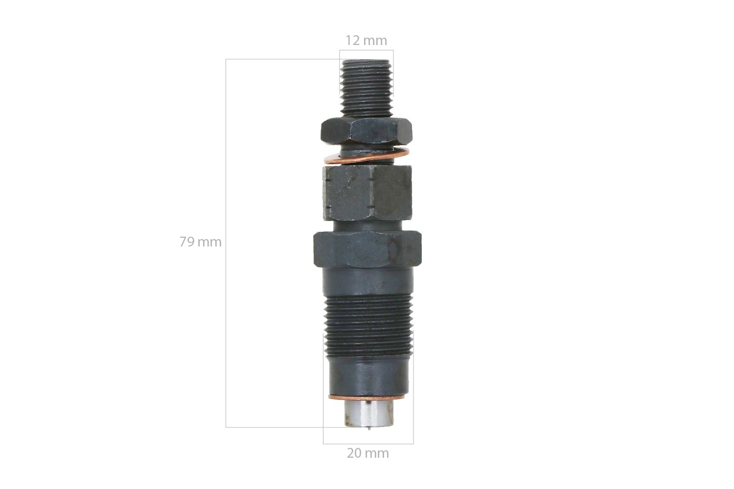 Tobera Inyector inyección indirecta Combustible Kubota D1403, D1503, D1703, D1803