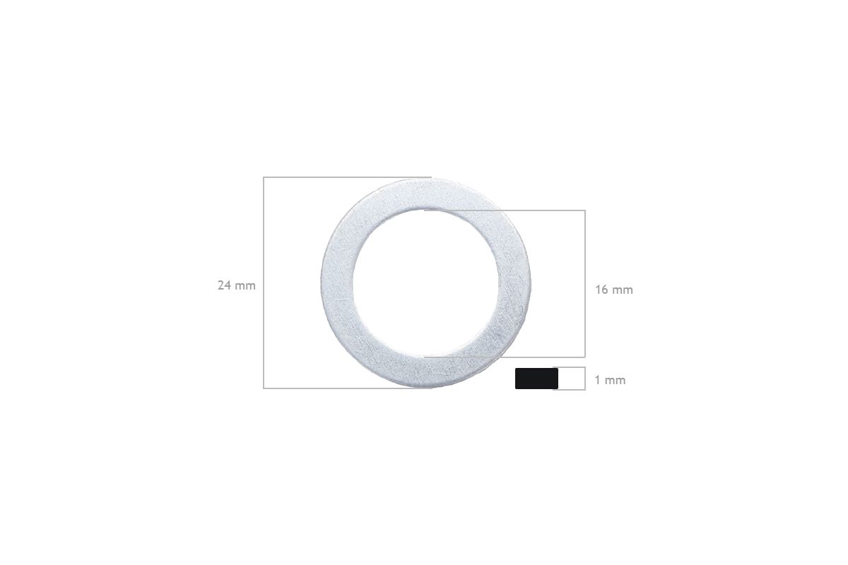Anillo de sello tubería de aceite Mitsubishi, S3L, S3L2, S4L, S4L2, Captain, Startrac, Etc.,