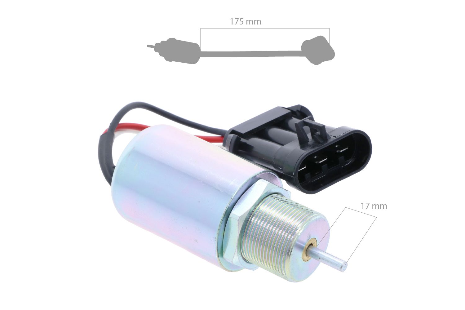 Detener el solenoide Mitsubishi L3A, L3C, L3E, L3E2