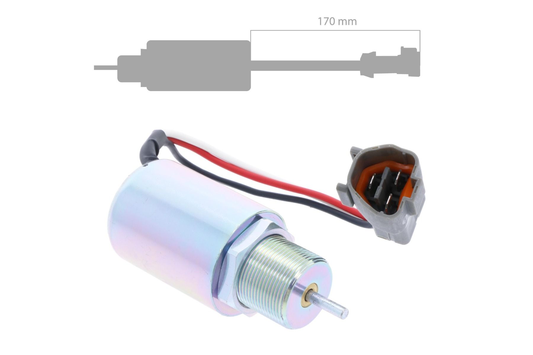 Detener el solenoide Mitsubishi, S3L, S3L2, S4L, S4L2
