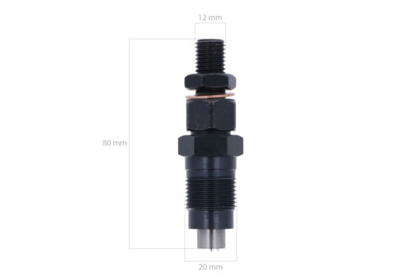 Tobera Inyector Combustible Mitsubishi K4N, L2C, L2E, L3A, L3C, L3E, L3E2, S3L, S3L2, S4L, S4L2, S4Q, S4Q2, Captain, Startrac, Etc., - Imagen 2
