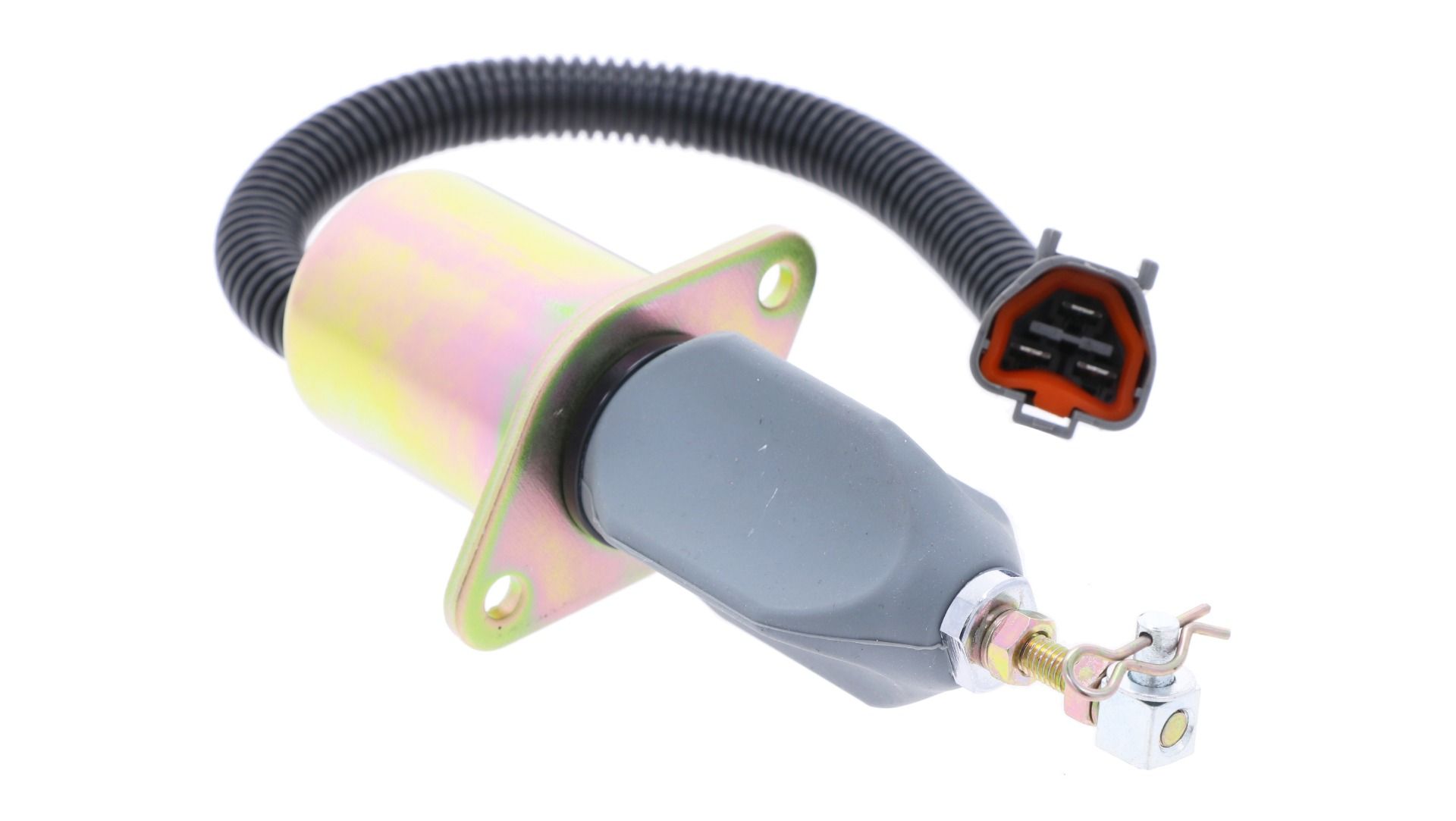 Detener el solenoide 12 volt Yanmar, 4TNE94, 4TNE98, 4TNE106, 4TNV94, 4TNV98, Hyundai, Komatsu, Volvo, Etc.,