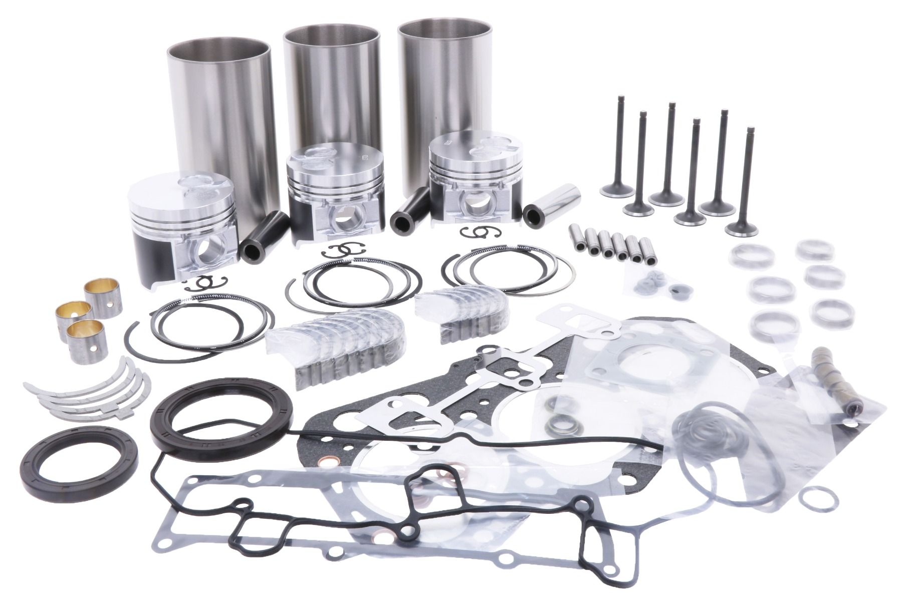 Kit de reacondicionamiento del motor (inyección indirecta) Yanmar 3TNV76, Komatsu 3D76E