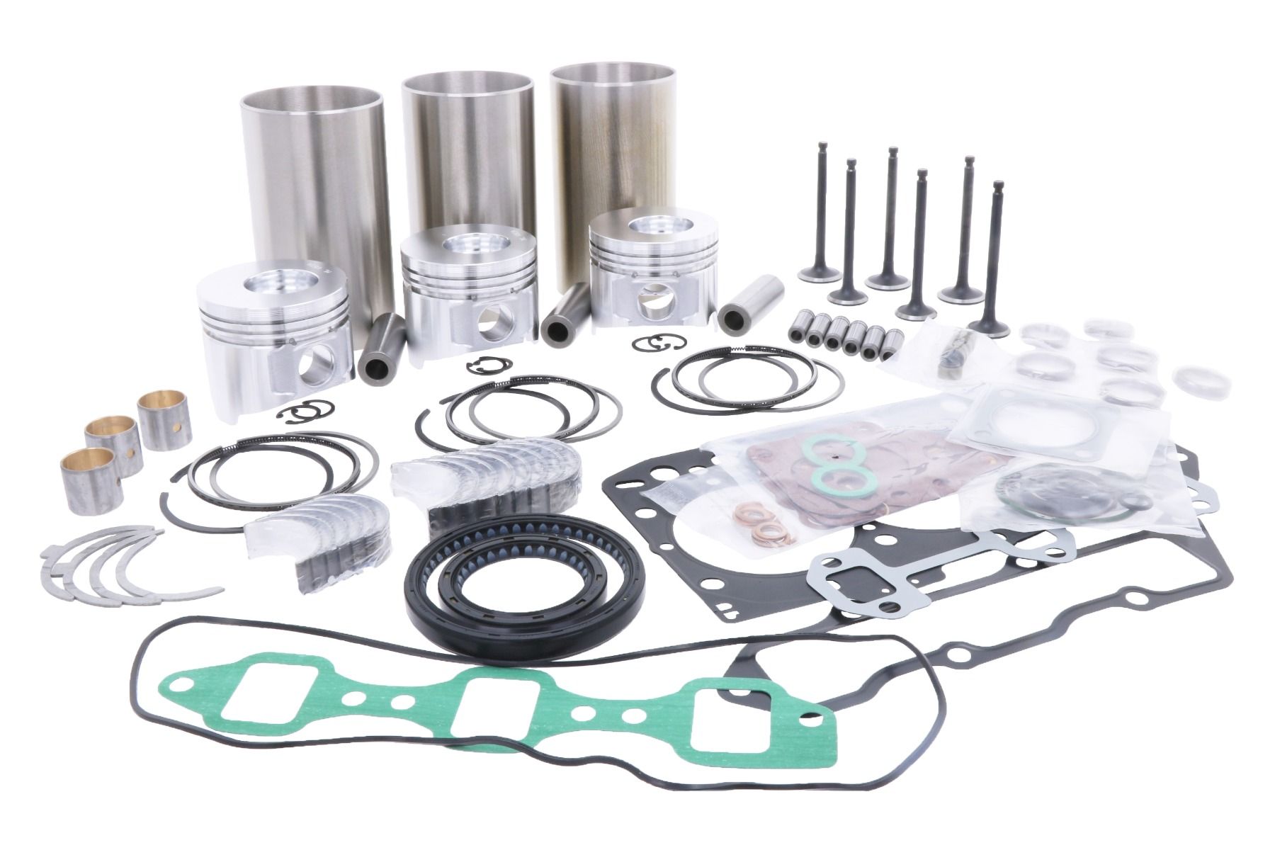 Kit de reacondicionamiento del motor (inyección directa) Yanmar 3TNV82, Komatsu 3D82AE