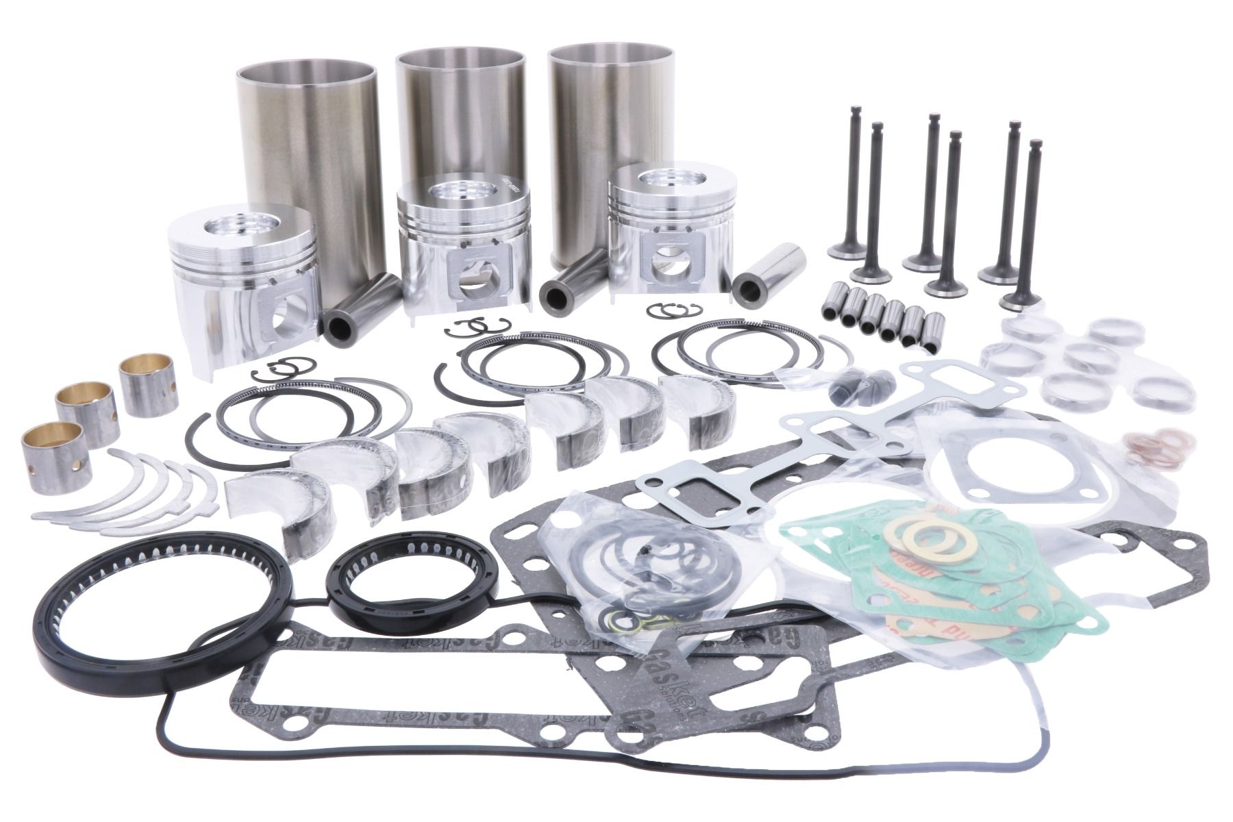 Kit de reacondicionamiento del motor (inyección directa) Yanmar 3TNV84, 3JH3, Komatsu 3D84E, S3D84, John Deere, Isuzu