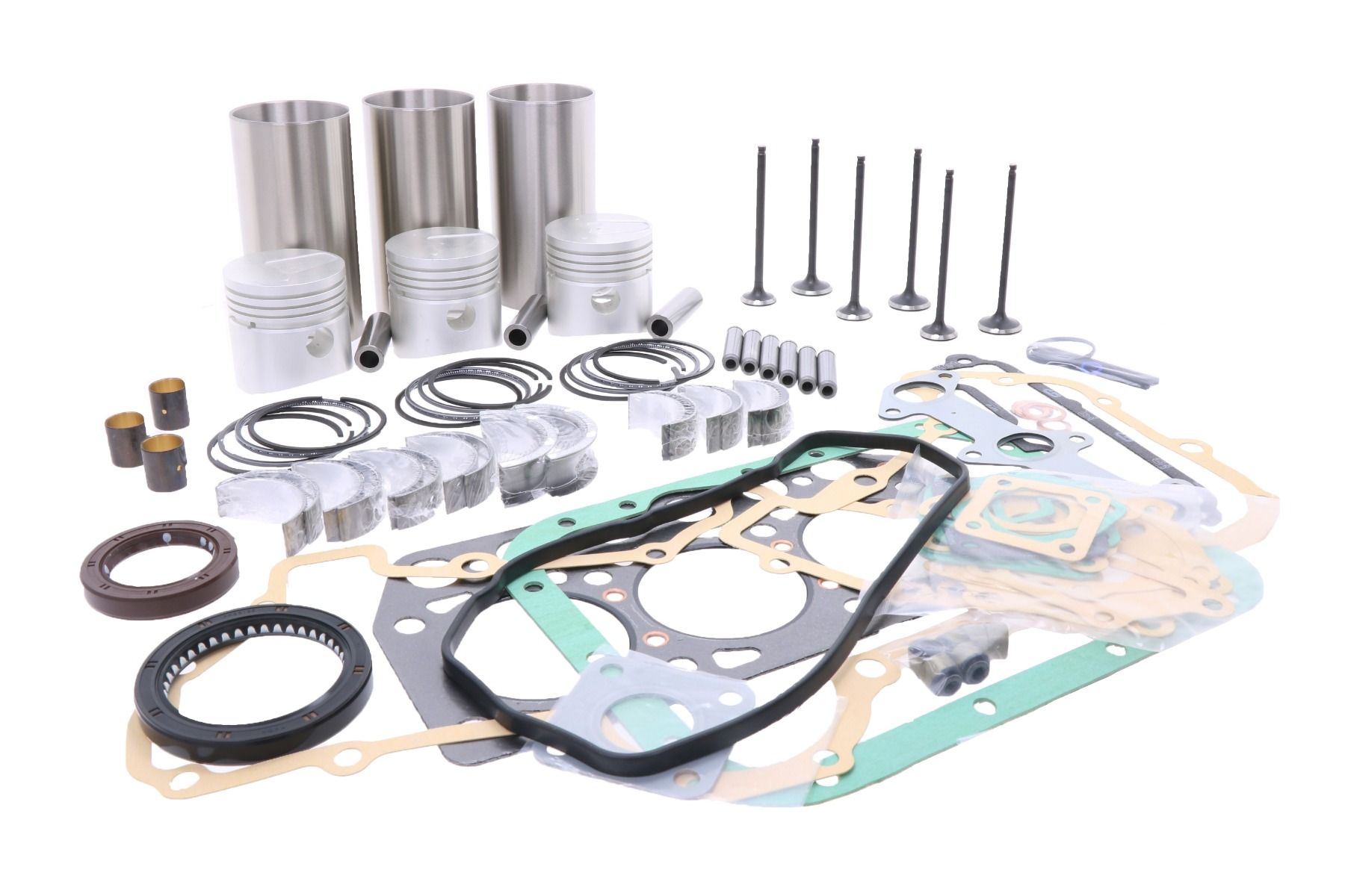 Kit de reacondicionamiento del motor Mitsubishi K3D, MTE1800, MT210, Iseki TU, Landhope, Toro GM, Groundmaster, Suzue, Weidemann