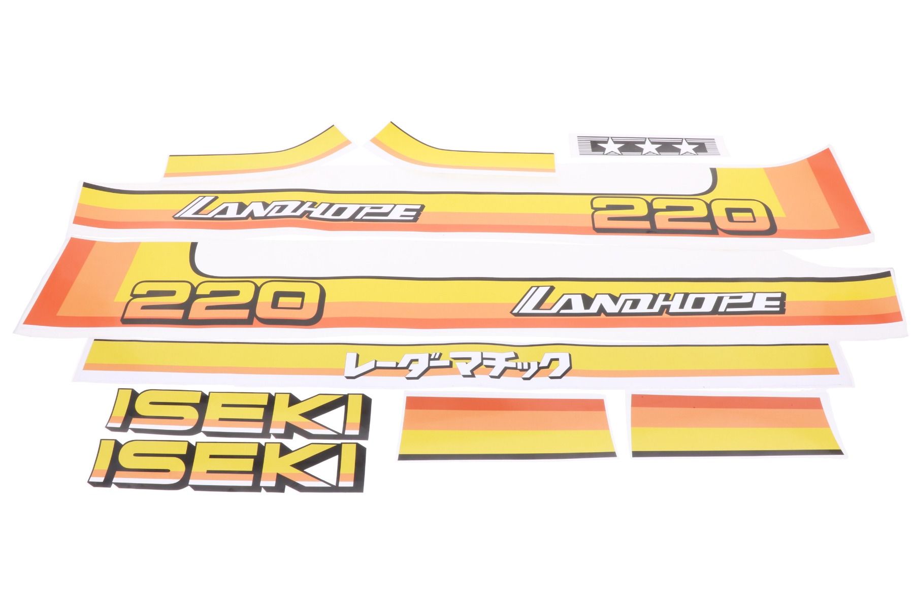 Adhesivos capo conjunto Iseki Landhope TU220