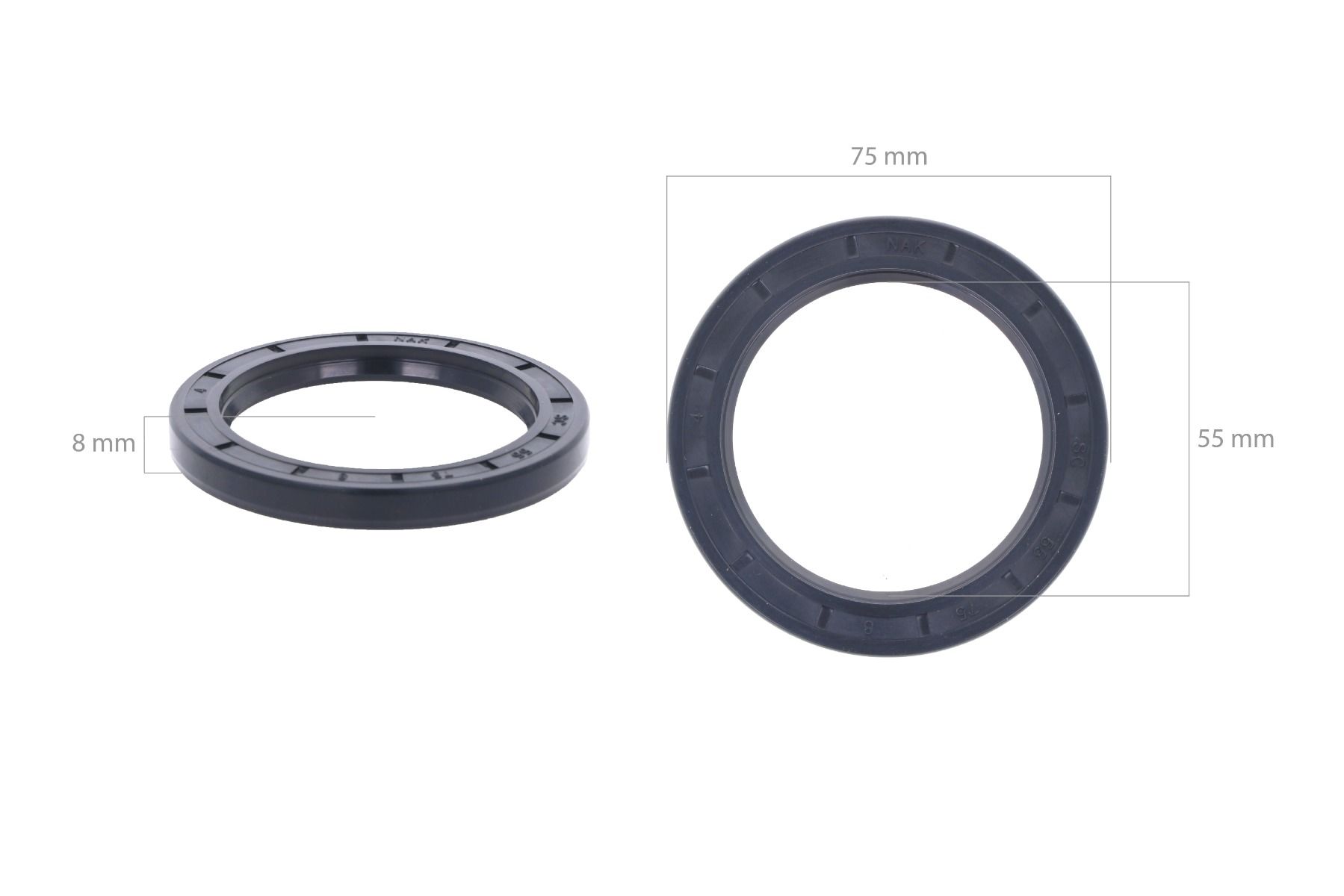 Reten eje trasero Yanmar YM195, YM240, YM1110, YM1500, YM1600, YM1700, YM1900, YM2000,