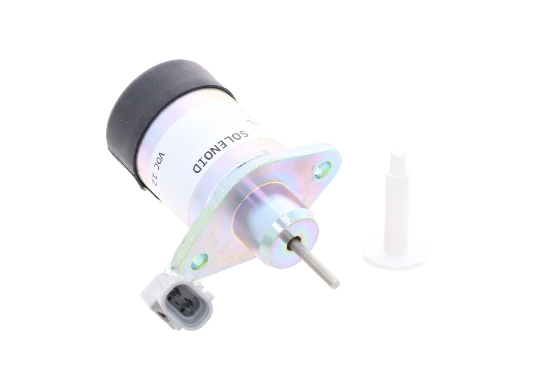 Detener el solenoide 12V Kubota D1503, V2203, V2403, V2607, V3300, V3307, V3600, V3800,