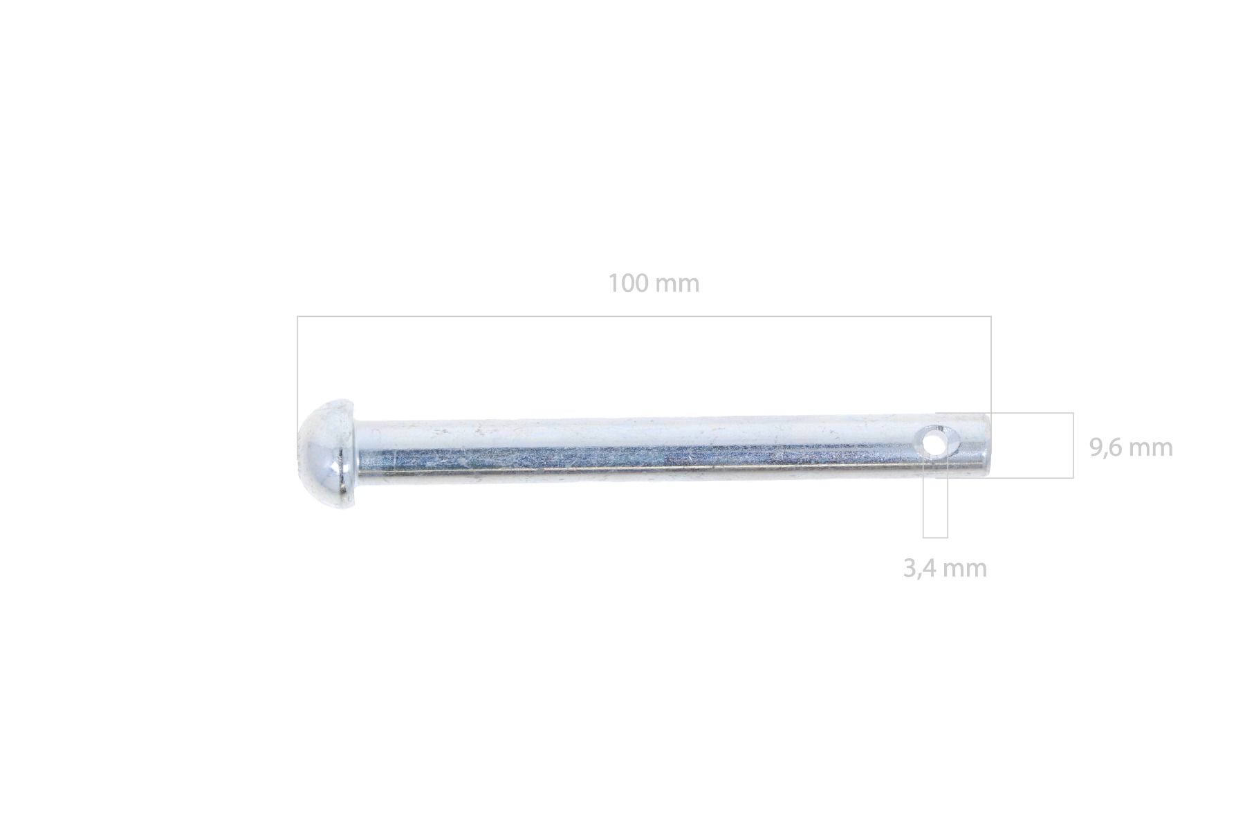 Pasador para buje de eje trasero Kubota