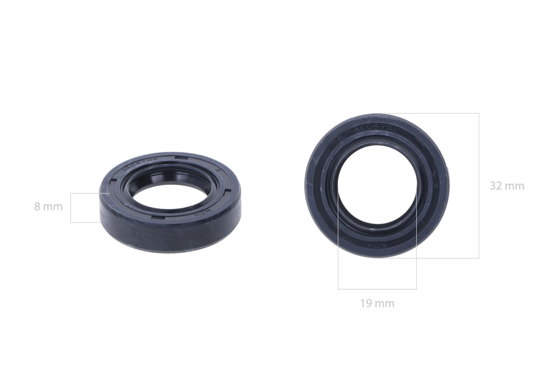 Conjunto de rección Retén Kubota B-Serie, L-Serie