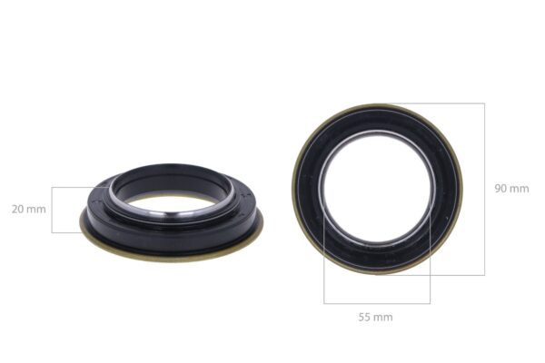 Reten eje trasero 4WD Iseki AT, ICT, NT, TA, TG, TK, TLE, 5150, Massey Ferguson 1165, 1547, 1747, - Imagen 4
