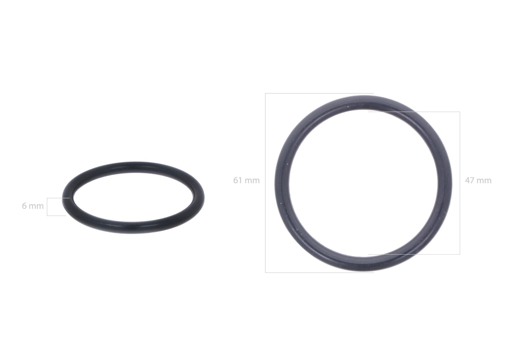 Cilindro de elevación de junta tórica Iseki TE, TF, TM, TS, TU-Types, 2120, 2125, 3015, 3020, Bolens G212, G214, Massey Ferguson 1205, 1215,