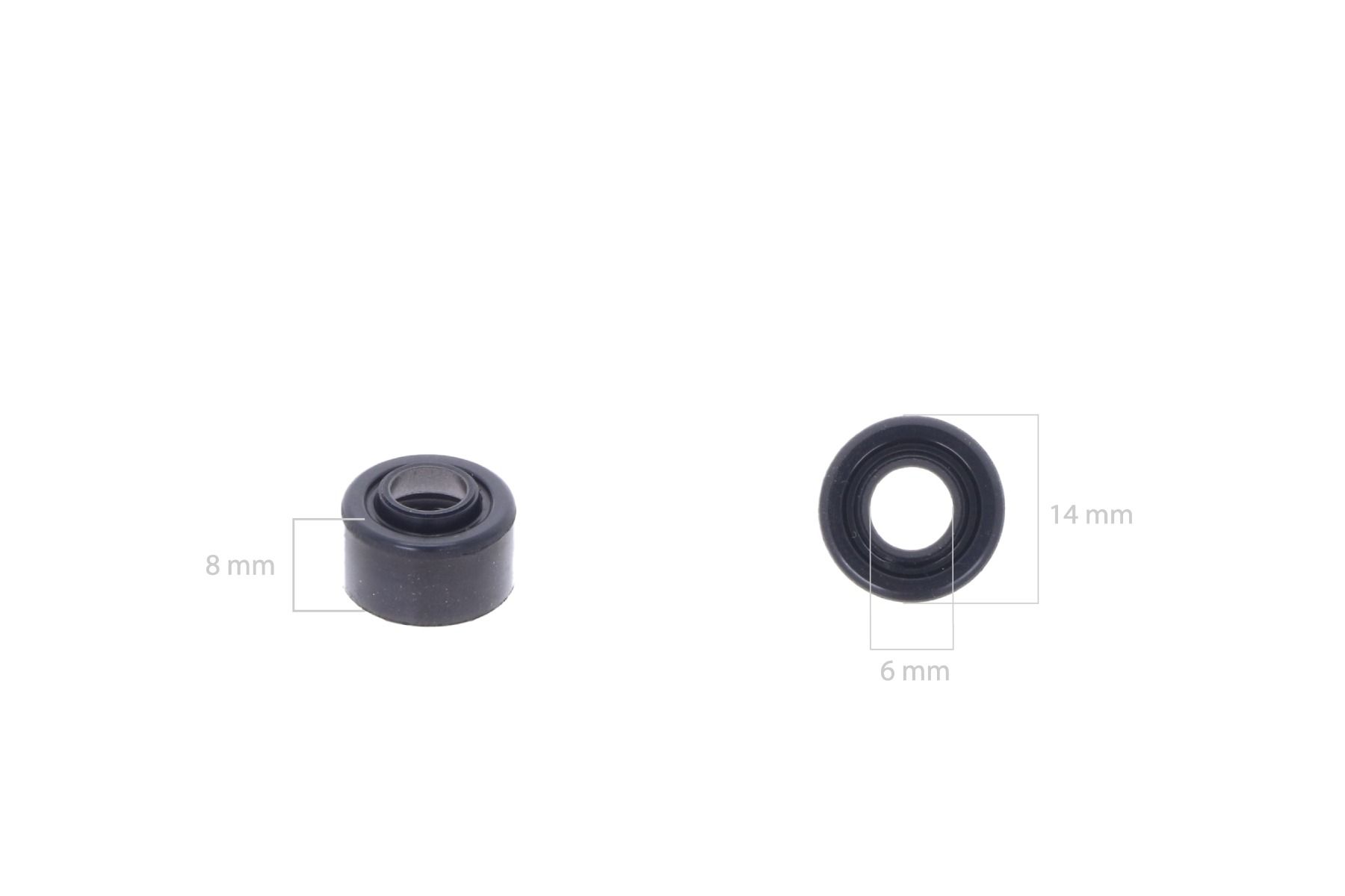 Sello de válvula Kubota D650, D750, D850, D950, D1100, D1101, V1100, V1200, V1500, V1501, V1502, Z500, Z600, Z650, Z750, Z751, ZB600