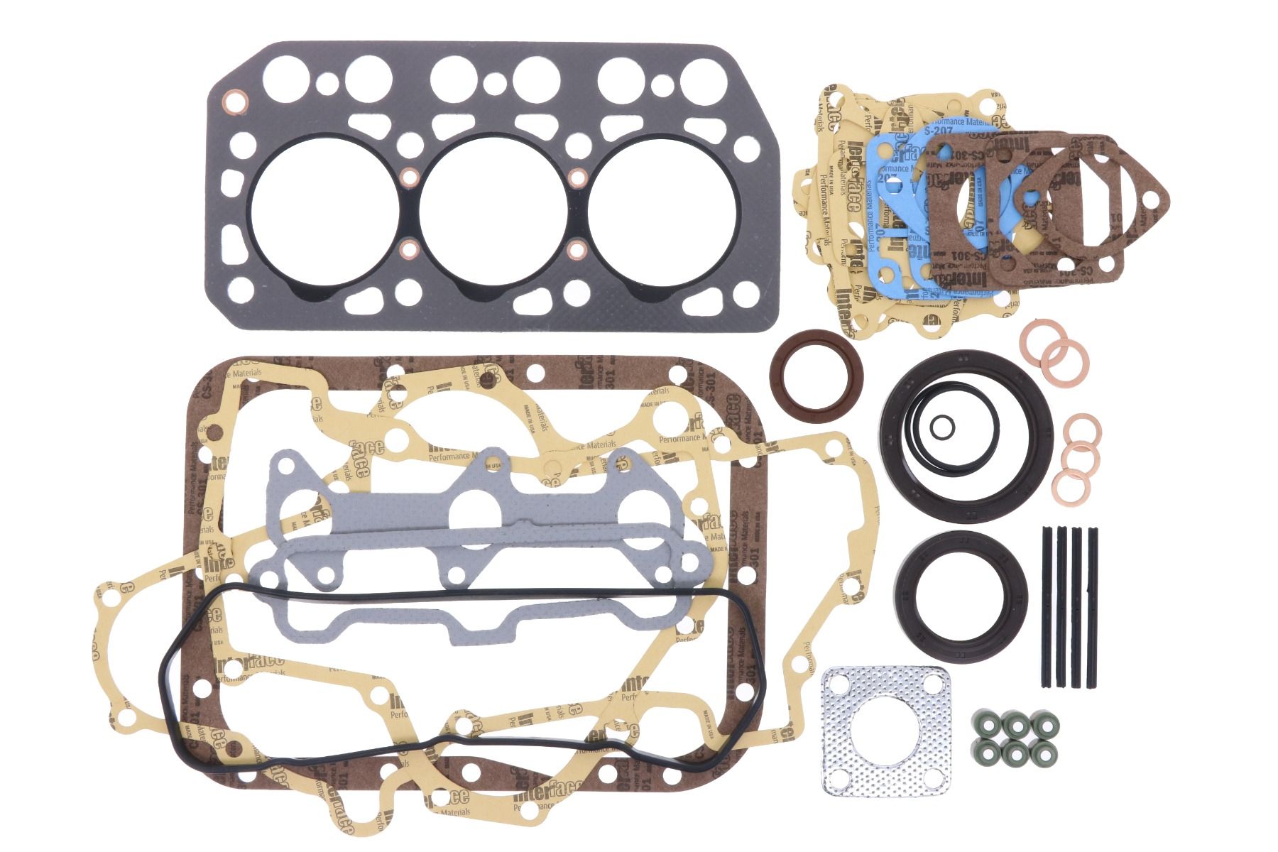 Junta de Culata set Mitsubishi K3E-IDI, K3E-DI,