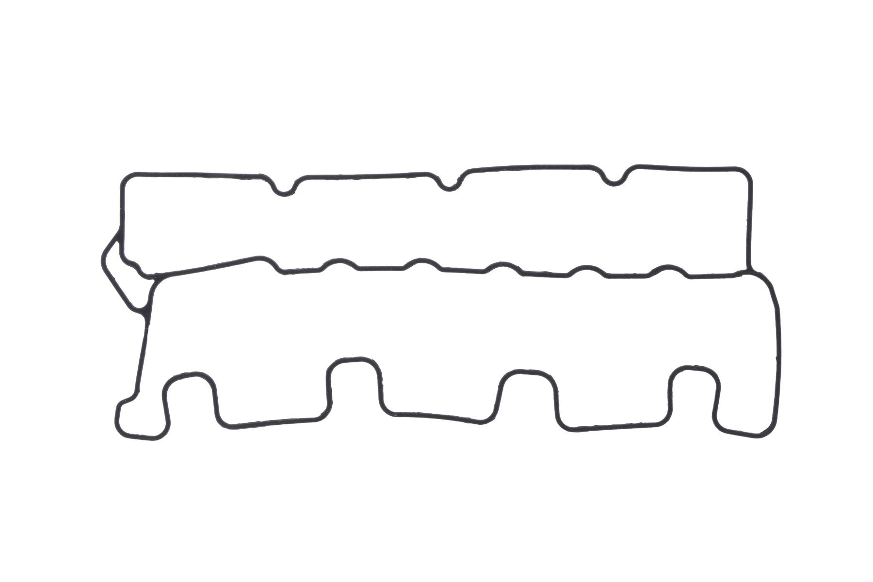 Junta de tapa de valvulas (superior) Shibaura N844L, Perkins 104, 404, Caterpillar,
