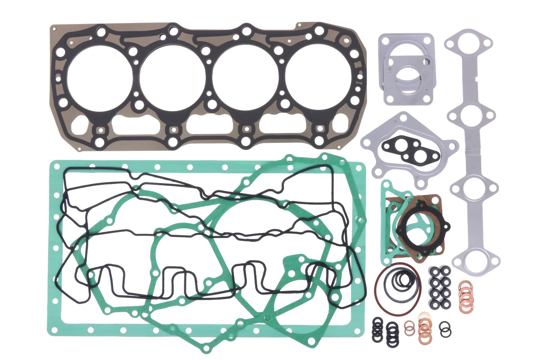 Juego de Juntas Shibaura N844LT, Perkins, 404C-22T, Caterpillar C2.2T, 3024C/T,