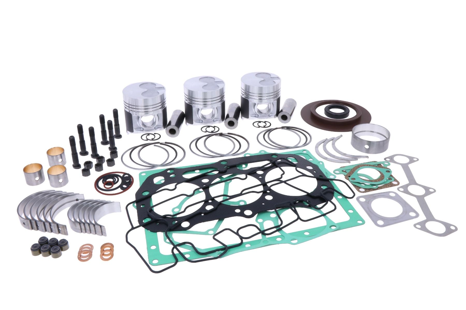 Kit de Reacondicionamiento del Motor STD Shibaura N843, Perkins 403C-15, Caterpillar C1.5, 3013C,