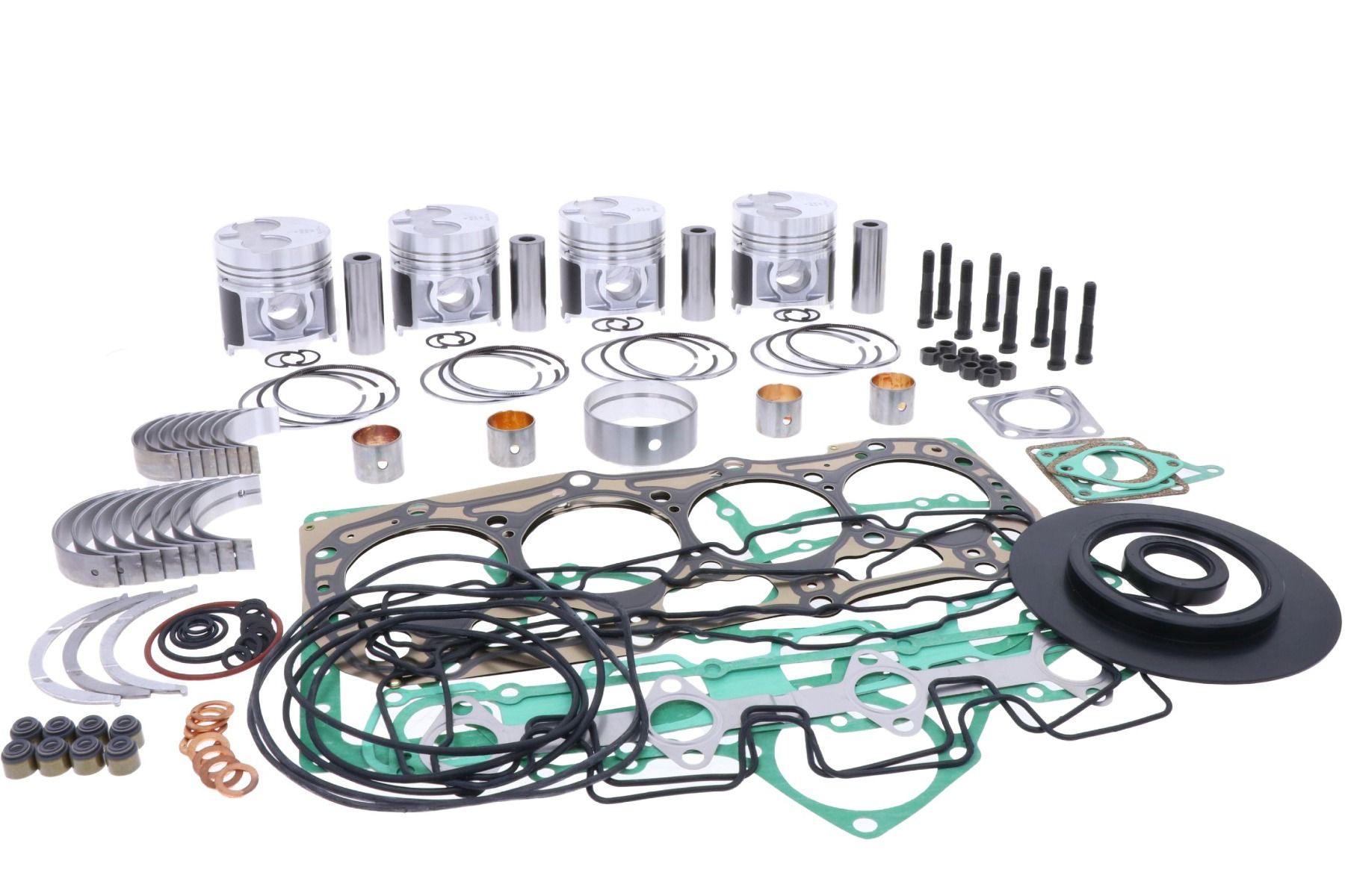 Kit de Reacondicionamiento del Motor STD Shibaura N844L, Perkins, 104-22, 404C-22, Caterpillar 3024,