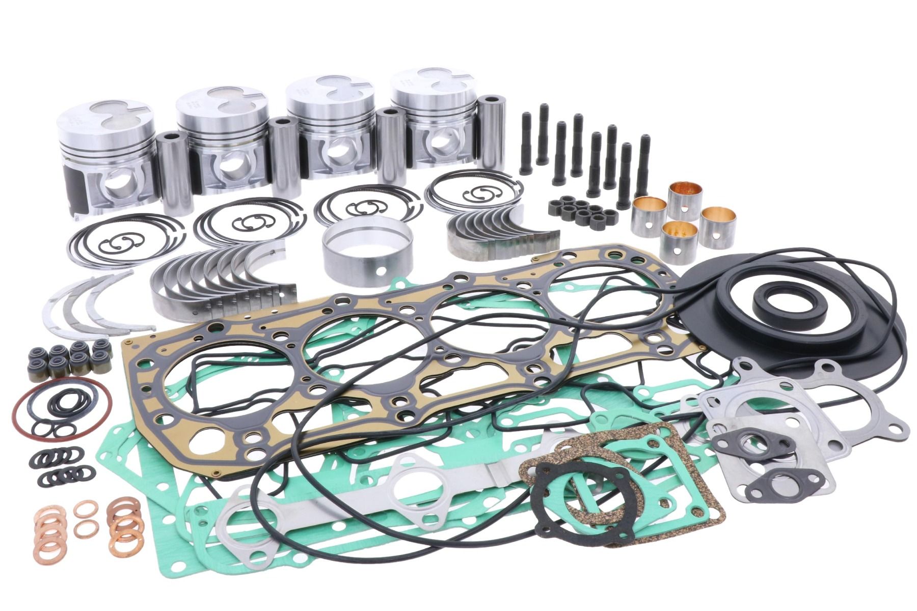 Kit de Reacondicionamiento del Motor STD Shibaura N844LTA-D, Perkins 404D-22TA, Caterpillar C2.2TA,