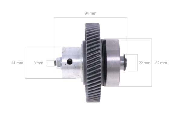 Bomba de aceite motor completa Shibaura N843, N844, Perkins 403, 404, Caterpillar C1.1, C1.5, C2,2, 3013C, 3024, 3024C, Ford / New Holland TC40, TC40A - Imagen 3