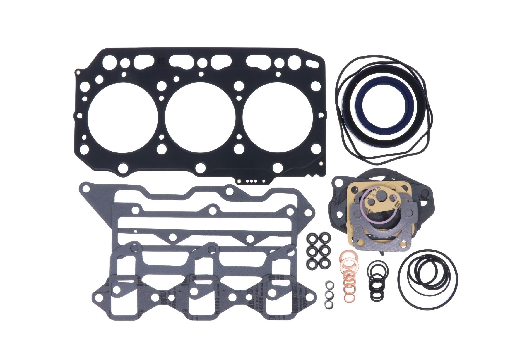 Juego de Juntas Yanmar 3TNE84, 3TNE84T, 3TNV84, 3TNV84T, Komatsu 3D84E, 3D84N, S3D84, S3D84E,