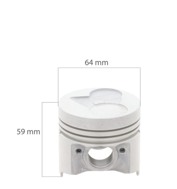 Piston D.64,00 Kubota D662 - Imagen 2