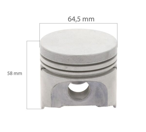 Piston +0.50 Kubota Z400 - Imagen 2