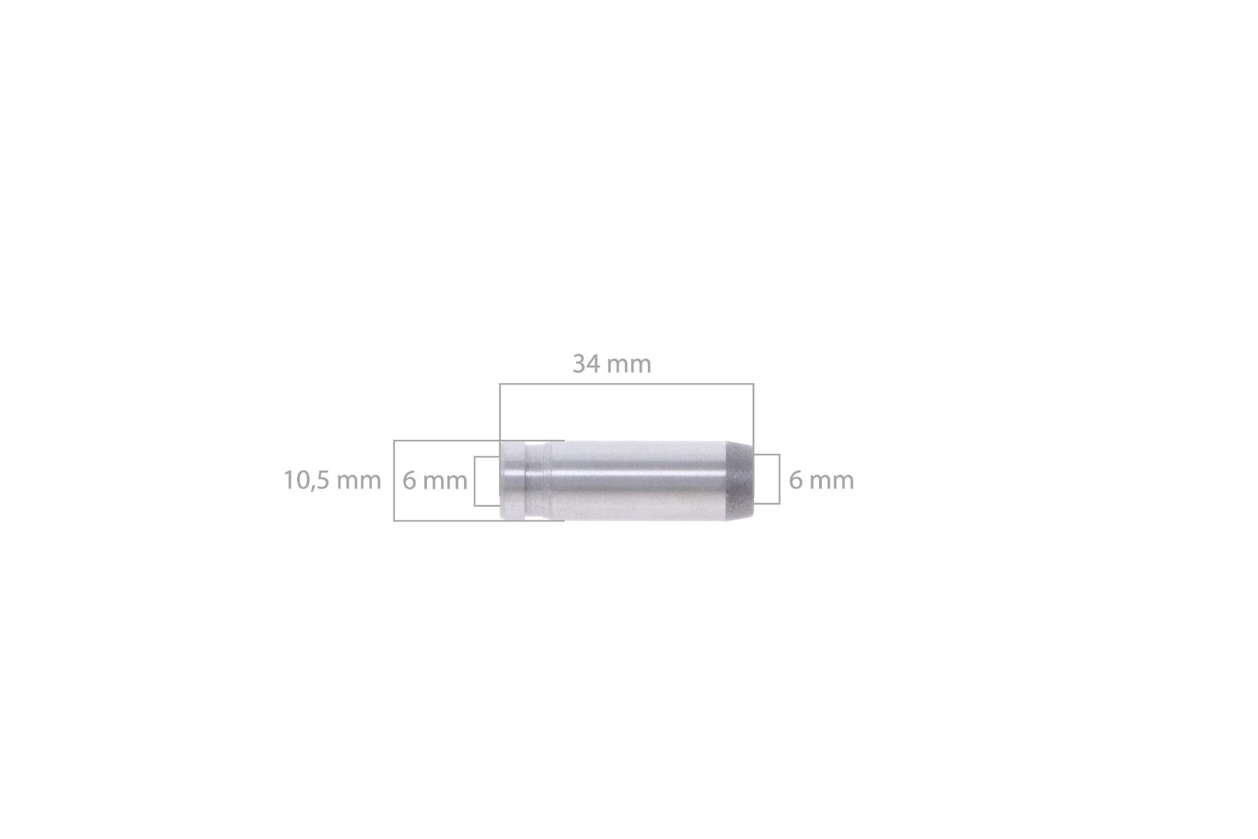 Guia de valvula (admision) Kubota D600, D640, D662, D722, D782, D902, Z400, Z402, Z430, Z482, ZB600, Z602,