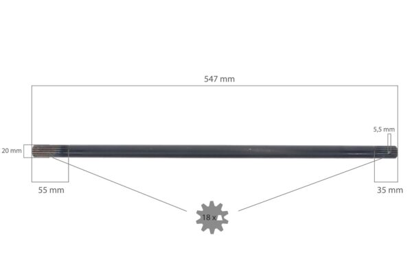 4WD Eje Iseki - Imagen 2