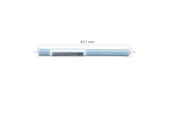 Perno del cilindro Iseki /Isuzu E3CD, E3CE, E3CF, E3CG, E4CG, E262, E269, E374, E383, E393, E3100, E3112, Massey Ferguson, Mitsubishi, - Imagen 2