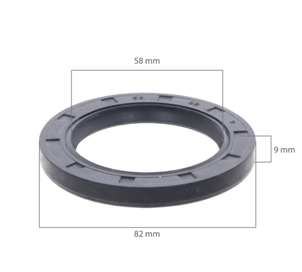 Anillo de retención del cigüeñal trasero Yanmar 2T90, 2TR16, 2TR17, 2TR19, 2TR20, 3T72, 3T75 - Imagen 3