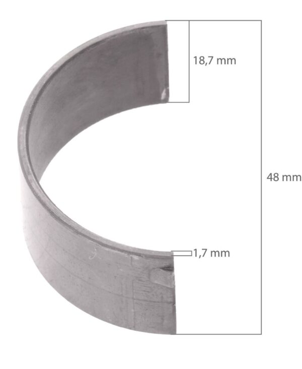 Cojinete de biela +0,50 Yanmar 3T75, 3T80, YM - Imagen 3