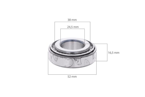 Cojinete de rueda delantera Yanmar YM226, YM2210, YM2500, YM2620, YM2820, YM3000, YM3110, YM3220, YM4220, YM4300, FX26, FX28 - Imagen 2