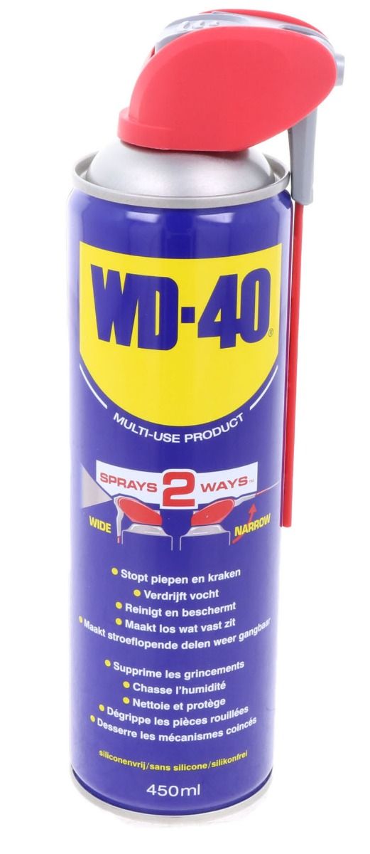 WD-40 producto multiusos, con cánula Smart Straw 450 ml GRANDE FORMATO