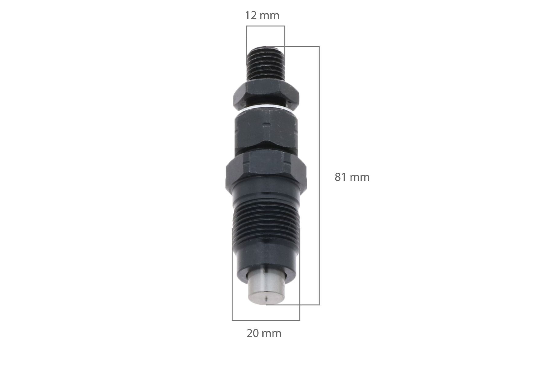 Tobera Inyector inyección indirecta Combustible Yanmar 4TNE92, 4TNE94, 4TNE98