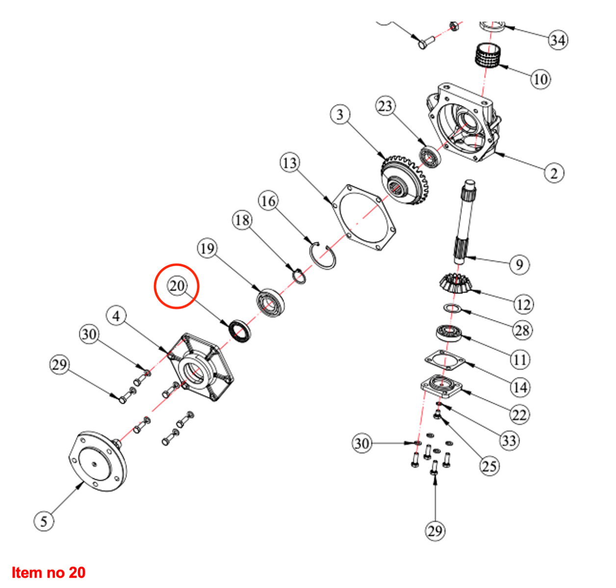 Anillo de junta 35x50x8 4WD Captain, Startrac, Antonio Carraro, Iseki, Etc.,
