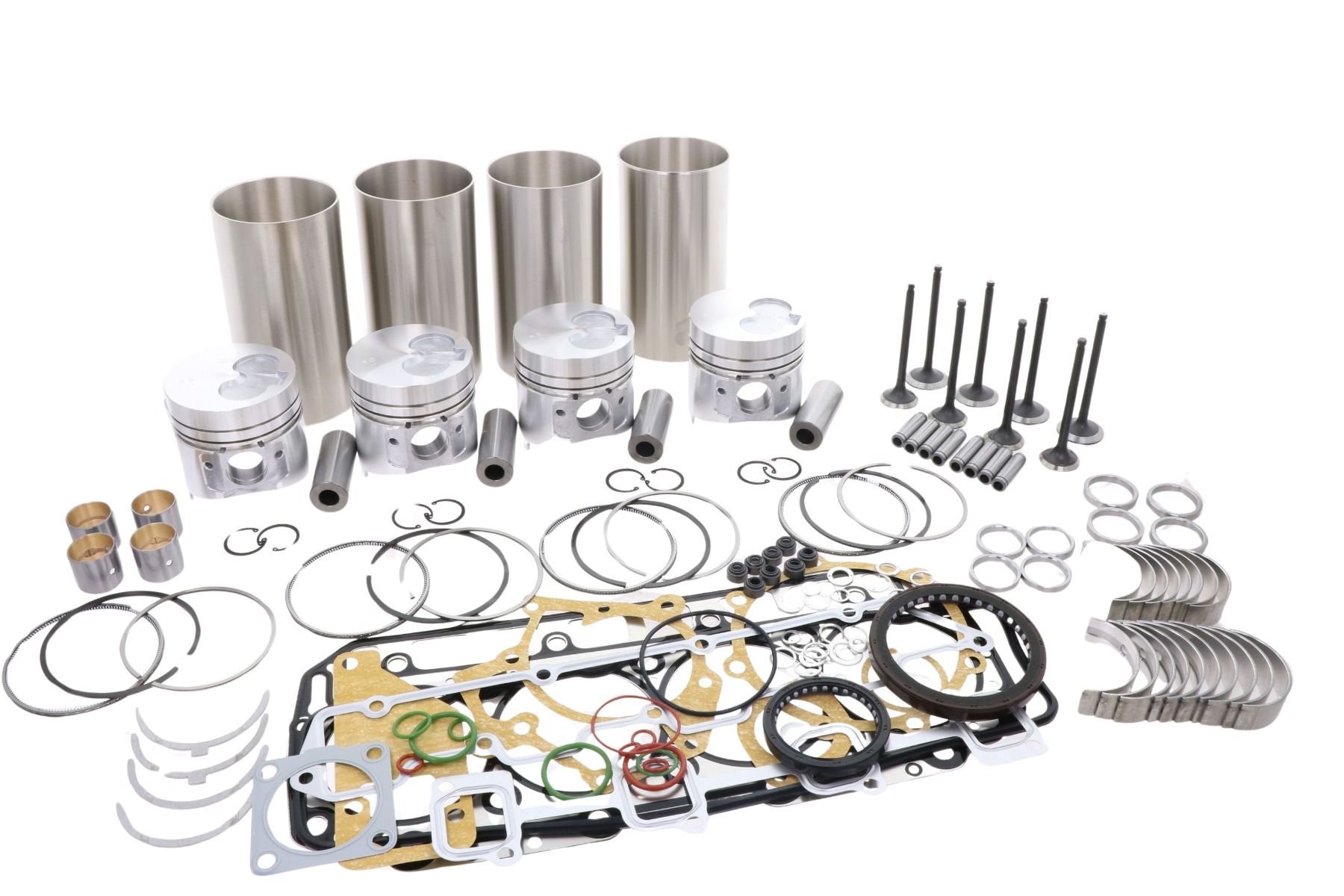 Kit de reacondicionamiento del motor Yanmar (inyección indirecta) 4TNE98 IDI, Komatsu 4D98E