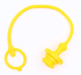 Tapón antipolvo de liberación rápida de ½” (amarillo) Captain, Startrac, Antonio Carraro, Etc.,