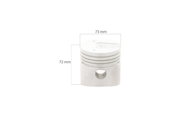 Piston Mitsubishi K3D, K4D, Iseki TU, Indirecte inspuiting Nuevo tipo - Imagen 2