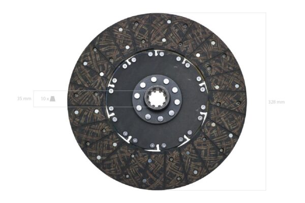 Placa de embrague Ford / New Holland Power Major, Super Major