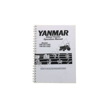 Yanmar YM135, YM155 Catálogo de piezas con dibujos técnicos