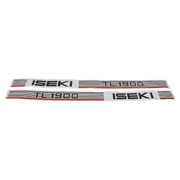 Adhesivos capo conjunto Iseki TL1900