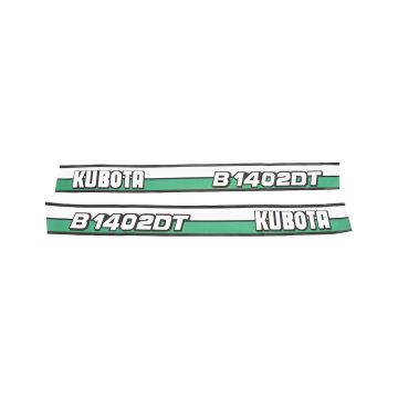 Adhesivos capo conjunto Kubota B1402