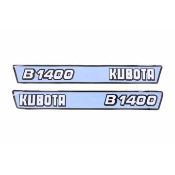 Adhesivos capo conjunto Kubota B1400
