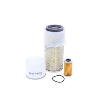 Filtro conjunto Yanmar F13, F14, F15,  FB15, FB16, YM1301, YM1401, YM1502, YM1510, YM1601, YM1602, YM1610, YM1702, YM1720, 