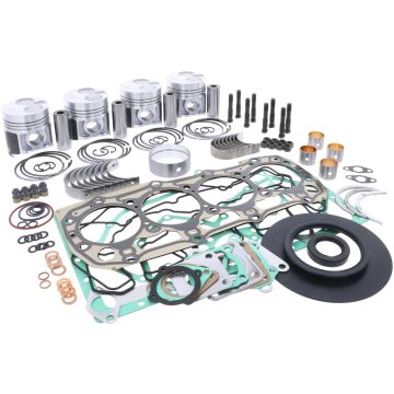 Kit de Reacondicionamiento del Motor STD Shibaura N844LT, Perkins 404C-22T, Caterpillar 3024C/T,