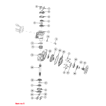 Junta soporte de cojinete 4WD Captain, Startrac, Antonio Carraro, 